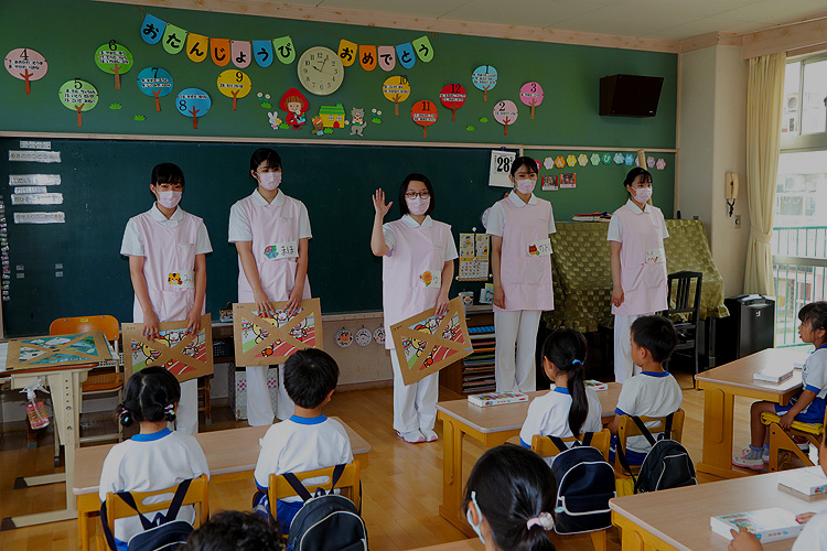 ２年生　幼稚園健康教育実習